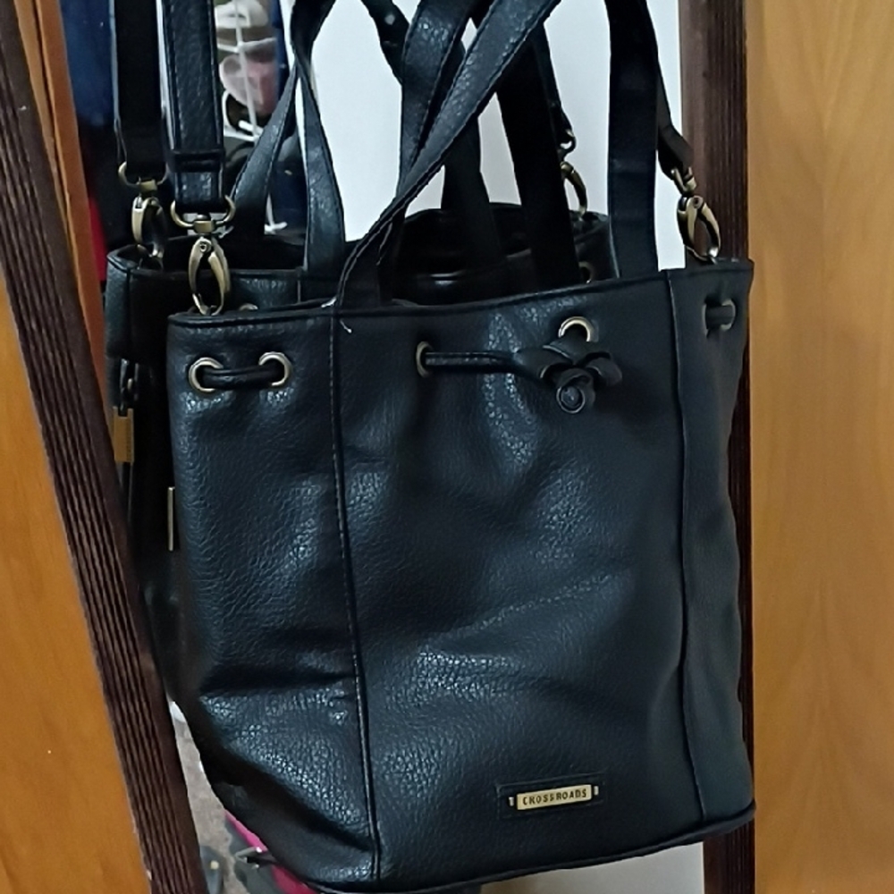 Elegant Black Crossbody Bag